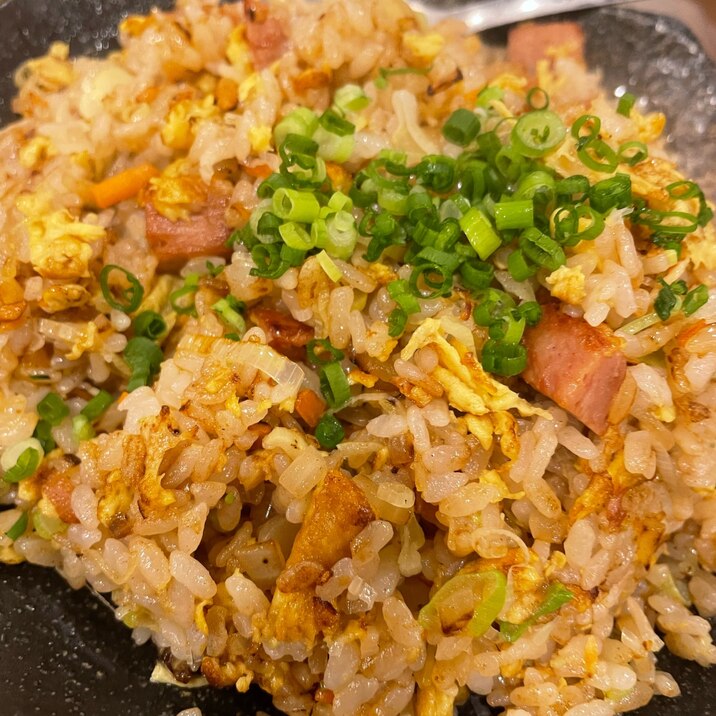 ハムで豚キムチチャーハン